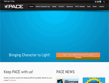 Tablet Screenshot of pacecommunity.org